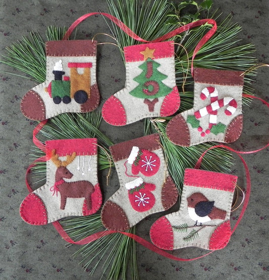 Felt Ornament Kit - Warm Feet - Rachel's of Greenfield