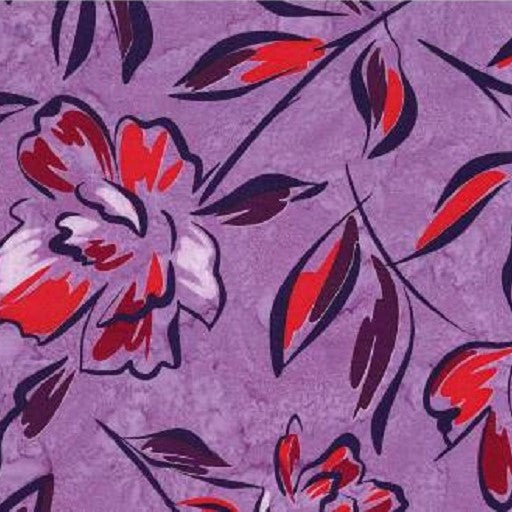 A Nod to Mod Splash of Grenadine - Batiks - Riley Blake Designs