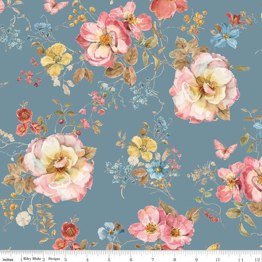 Countryside Main - Storm Floral - Riley Blake Designs