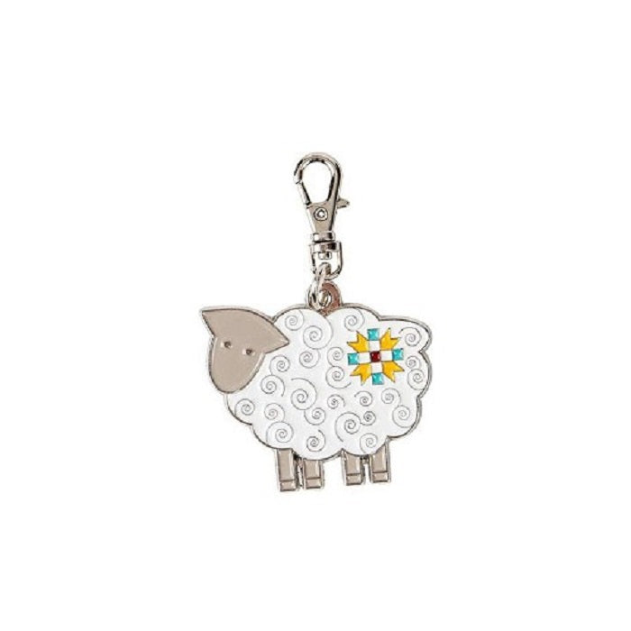 Home Town Enamel Charm™ - Happy Sheep - Riley Blake Designs