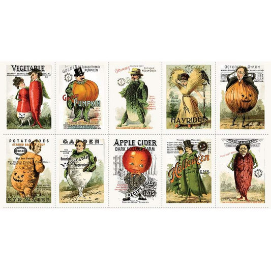 Pumpkin Patch - Seedy Characters - Riley Blake Designs