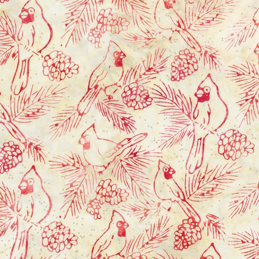 Joyful Holidays - Cardinal - Robert Kaufman Fabrics