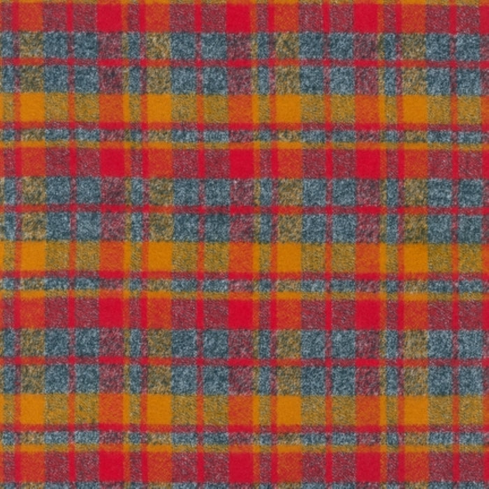 Mammoth Flannel - Crimson Plaid - Robert Kaufman Fabrics