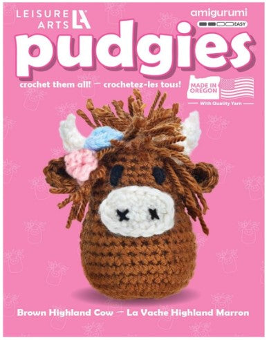 Brown Highland Cow Crochet Kit - Leisure Arts