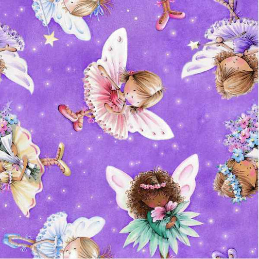 Fairy Garden - Dancing Fairies - Studio E Fabrics