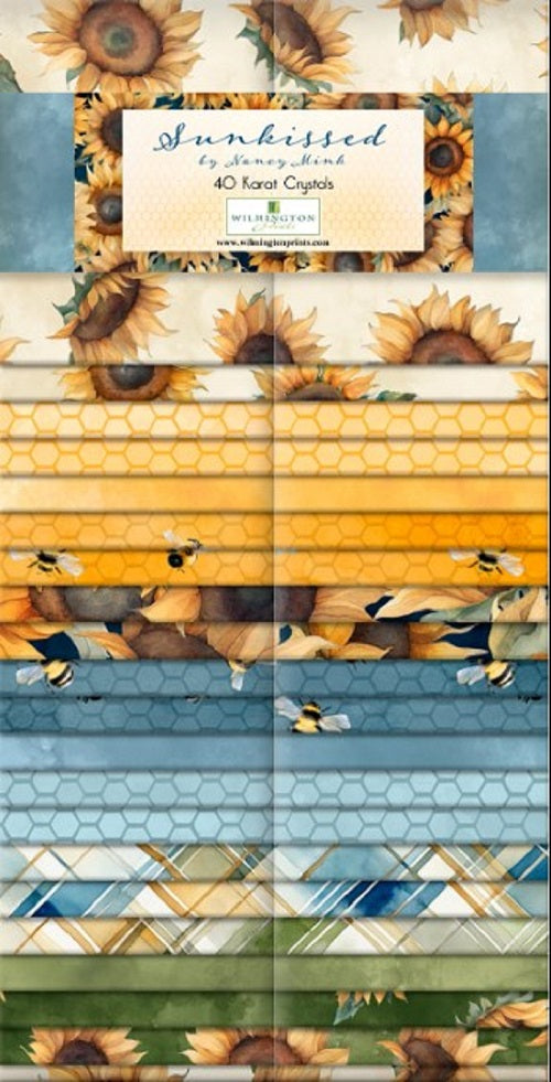 Sunkissed - 2.5 inch strips - Wilmington Prints