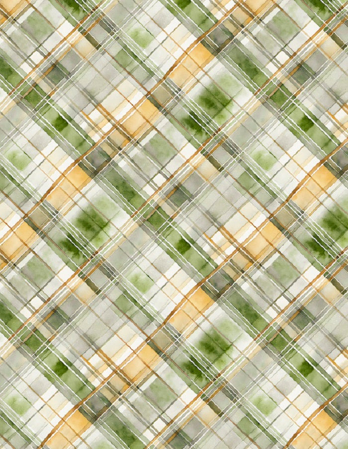 Sunkissed - Green Plaid - Wilmington Prints