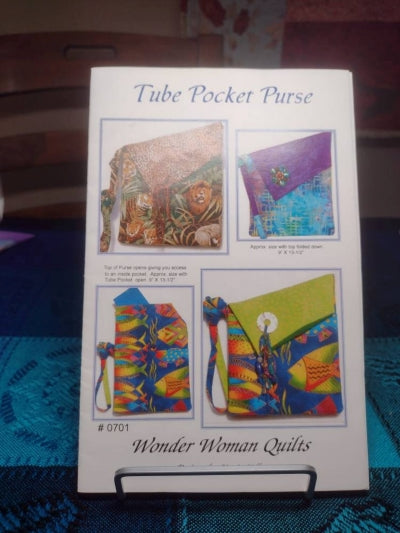 Wonder Woman Quilts Tube Pocket Purse #0701