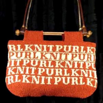 Knit and Purl Bag - Two Old Bags