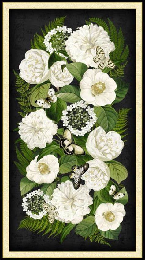 Chantrell Floral Panel - Wilmington Prints