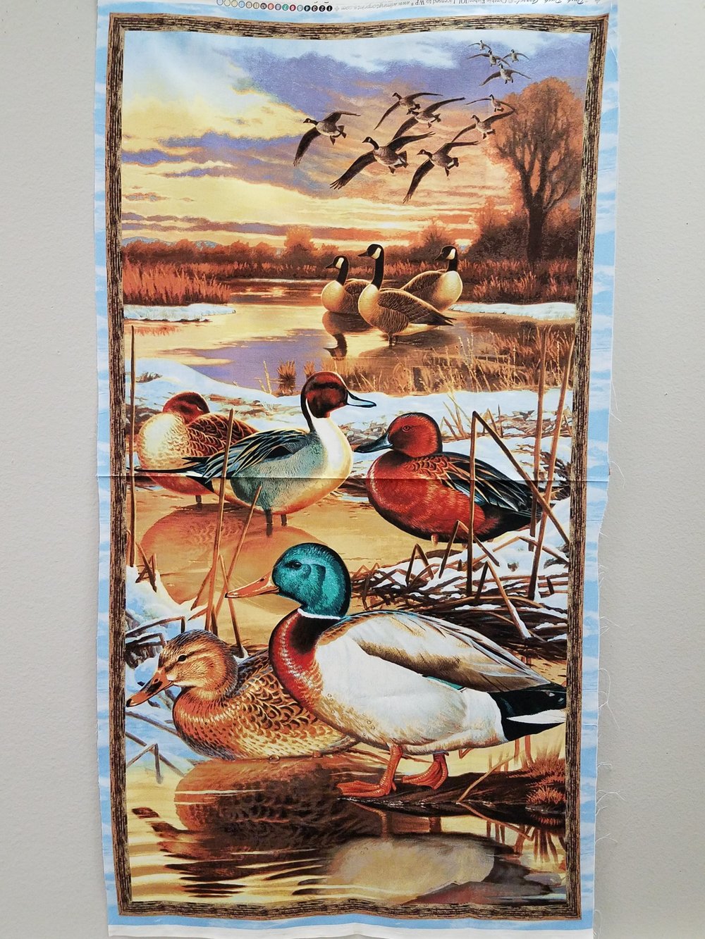 Duck Duck Goose Panel - Wilmington Prints