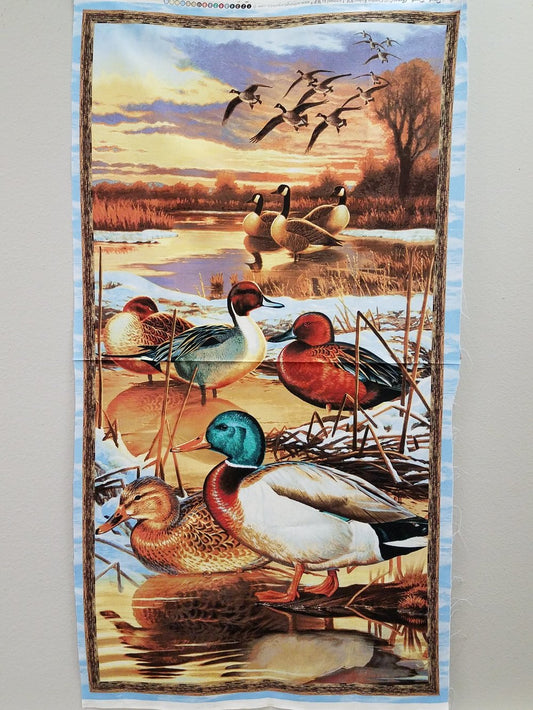 Duck Duck Goose Panel - Wilmington Prints