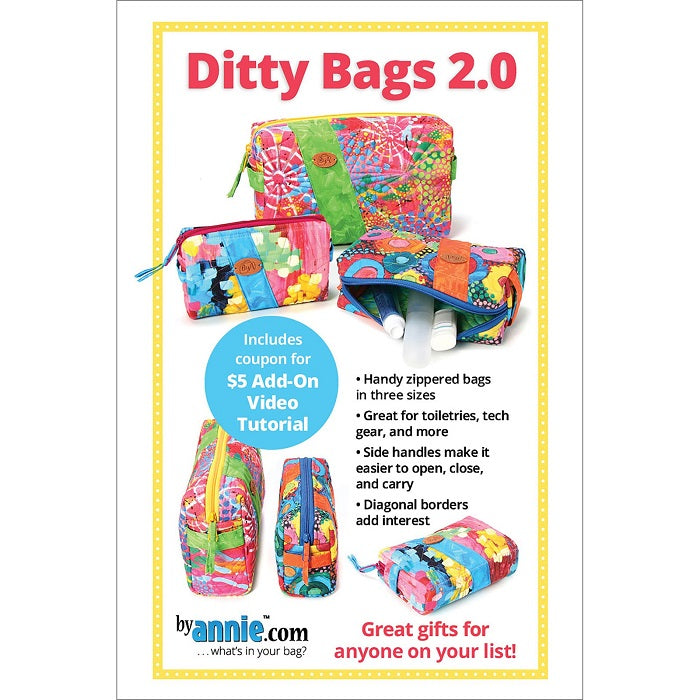 Ditty Bags 2.0 - by Annie