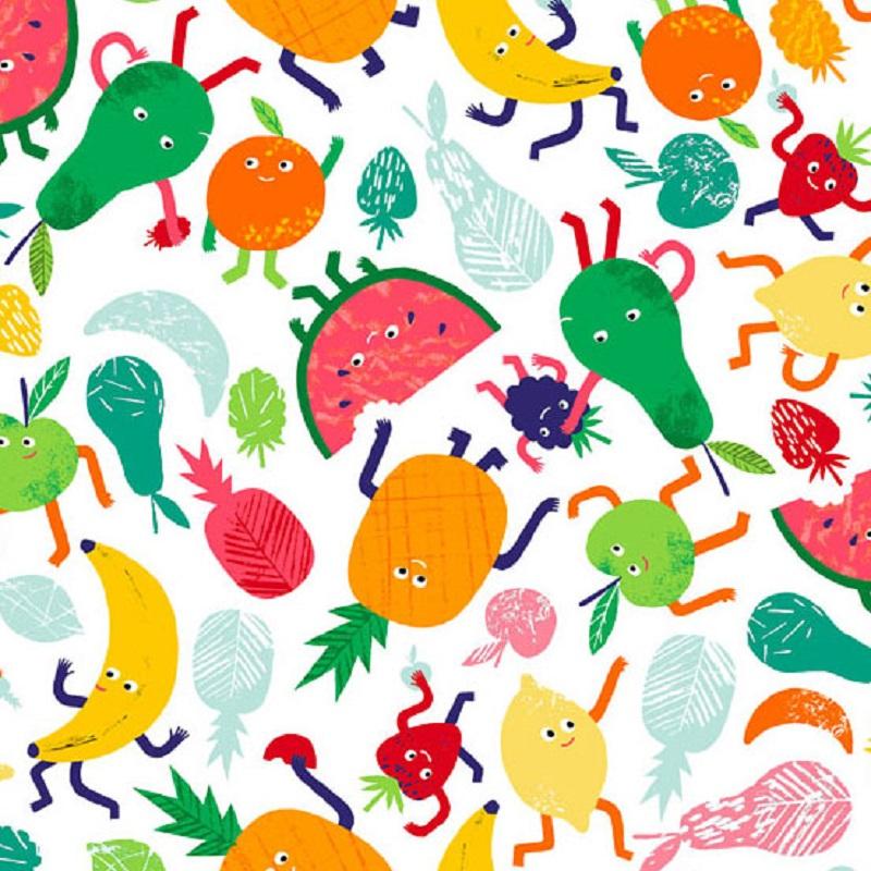 fruity friends quilting cotton fabric