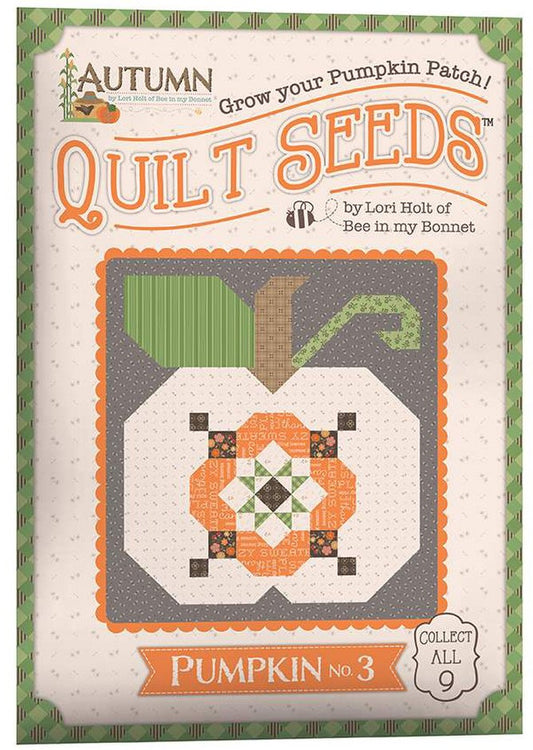 Autumn Quilt Seeds™ Pattern Pumpkin No. 3 - Lori Holt for Riley Blake Designs