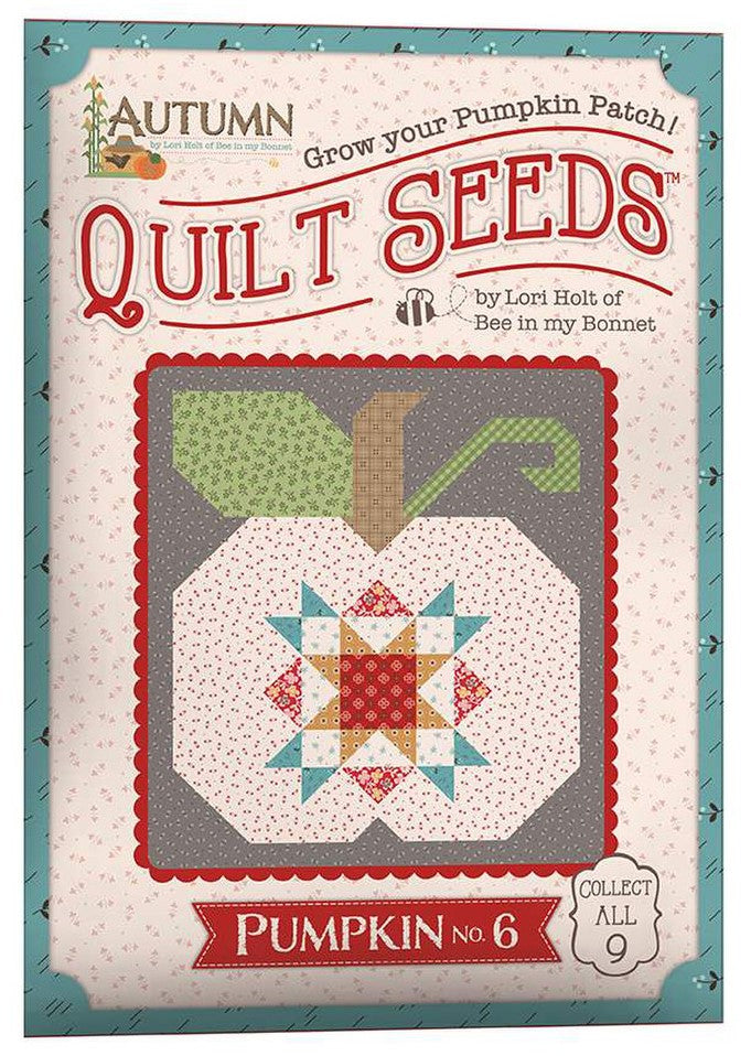 Autumn Quilt Seeds™ Pattern Pumpkin No. 6 - Lori Holt for Riley Blake Designs