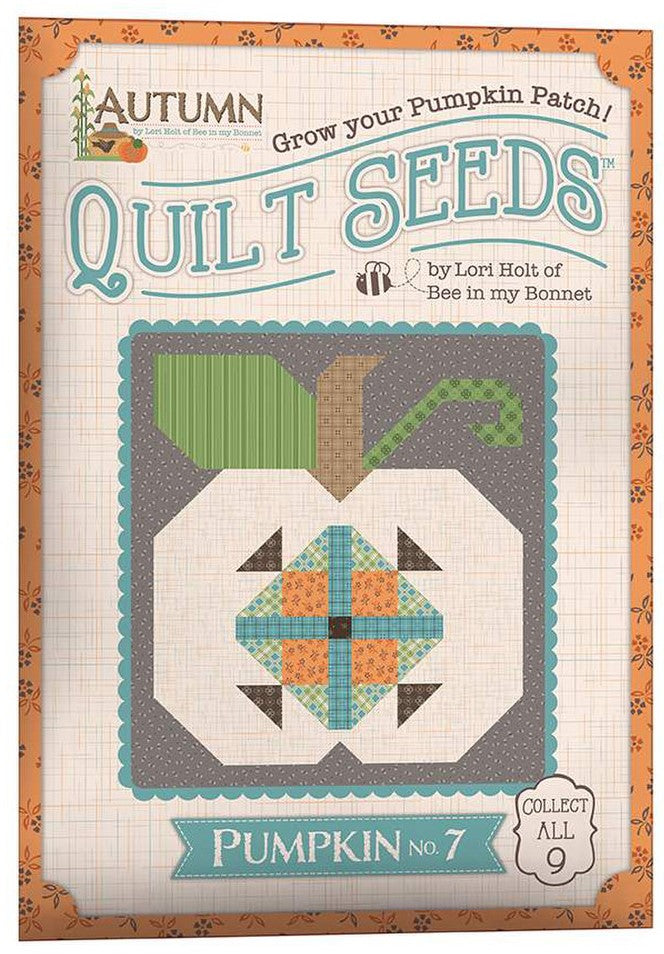 Lori Holt Autumn Quilt Seeds Pumpkin Full Set Quilt Along