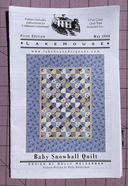 Baby Snowball Quilt