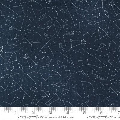 Astra Stars- Dark Blue Geo - Moda