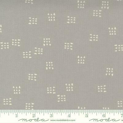 3/4 Yard Celestial Zen Chic- Platinum grey - Moda