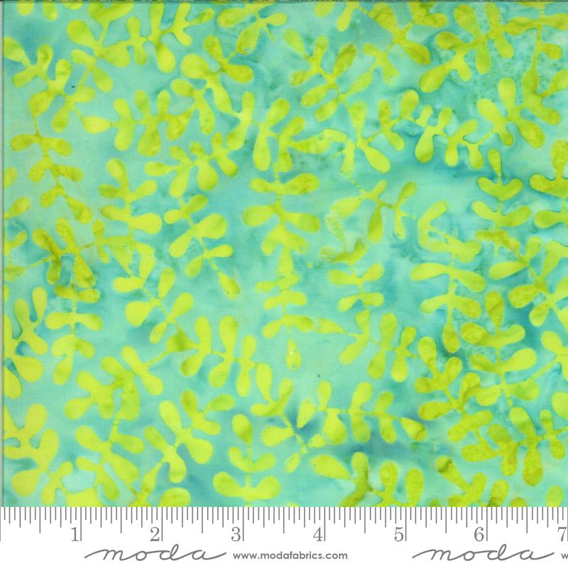 3/4 Yard Confection Batik - Kate Spain - Mint/Lime - Moda