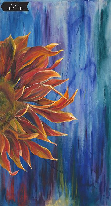 Daydreamin' -- Sunflower Panel (2/3 yard) - Northcott