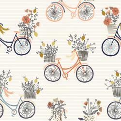 Summer In The Cotswolds - Evening Ride - Paradise Metallic - RJR Fabrics
