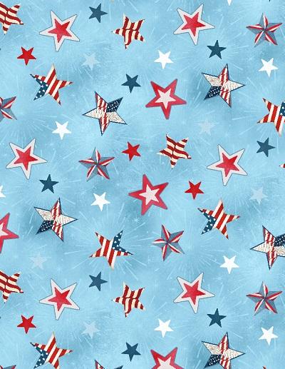 Americana Stars - Wilmington Prints
