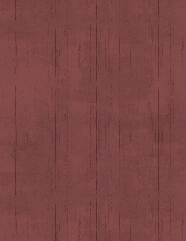 Farmhouse Chic - Wood Texture Red - Wilmington Prints