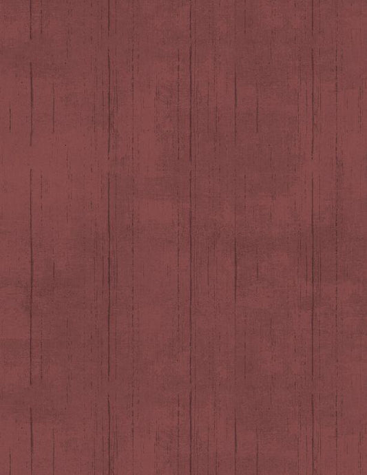 Farmhouse Chic - Wood Texture Red - Wilmington Prints