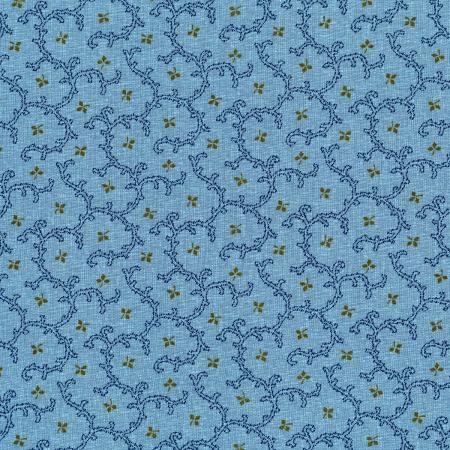 Fall's Majesty - Wistful - Bluebird - RJR Fabrics