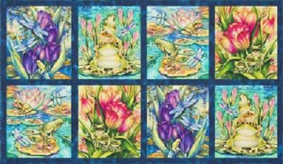 Wild Magic Frogs and Lilly Pads - Robert Kaufman