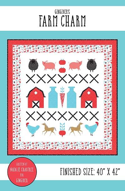 Gingiber's Farm Charm Quilt Pattern