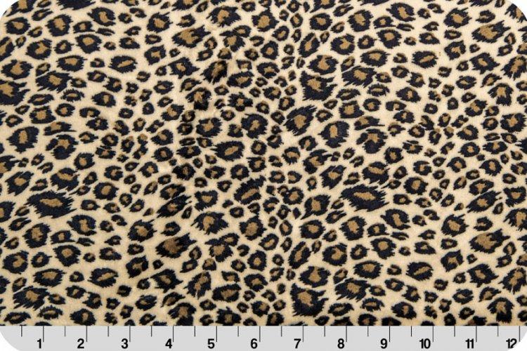 Cheetah Cuddle Tan/Brown - Shannon Fabrics