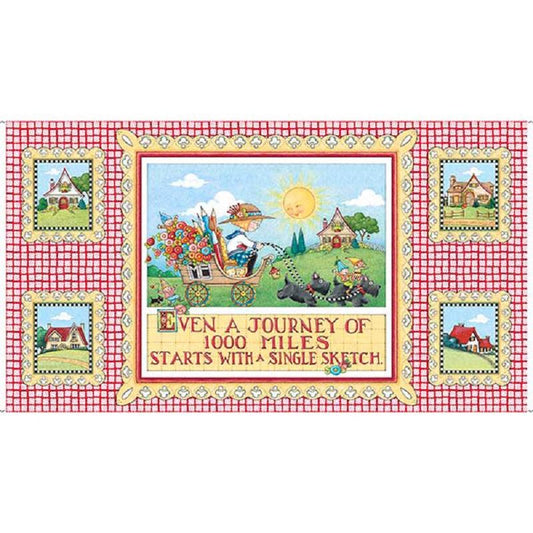 Mary's Journey -- (Panel = 5/8yd) - QT Fabrics