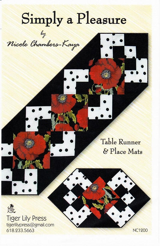 Simply A Pleasure Table Runner & Placemats